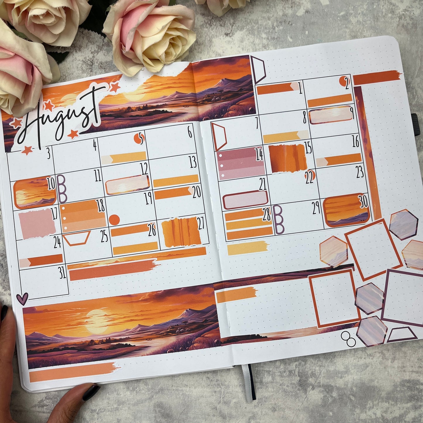 August Month Deco Kit (BBR-107)