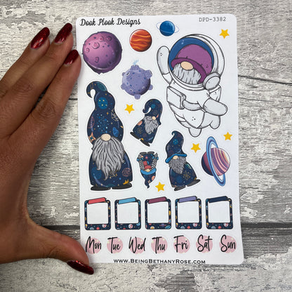 Out of this world - Kallie Gonk journalling planner stickers (DPD3382)