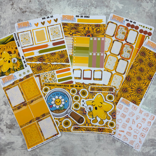 Look for the lovely sunflower sticker kit (KIT2682)