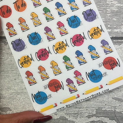 Scribbles Gonk Stickers (DPD3069)