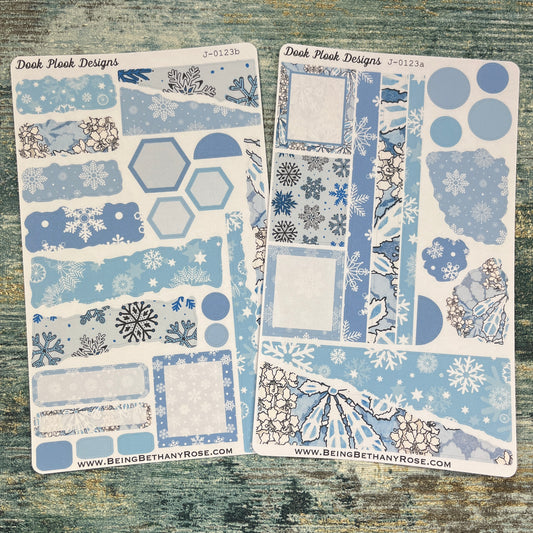 Scrap Journalling - Sadie - Snowflake (J0123)