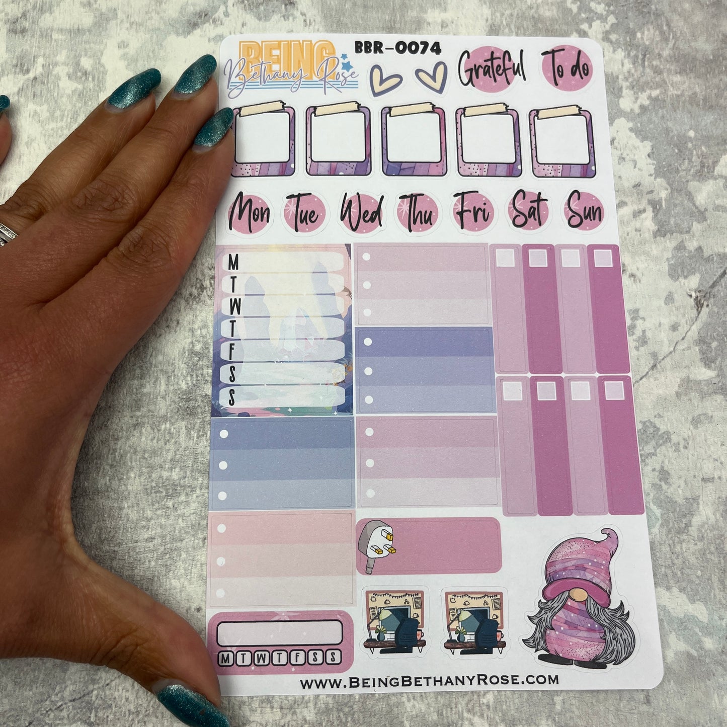 Shay Fairy Magic functional planner stickers (BBR-0074)