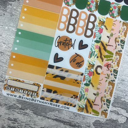 Anya Leopard Gonk functional planner stickers (DPD3307)