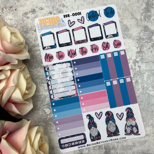 Bonnie Gonk functional planner stickers (BBR-0001)