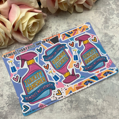 Toxicity Banisher sticker kit (KIT26067)