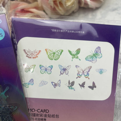 Overstock - Holo Stickers - Butterfly Dance