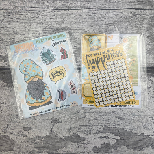 Last Chance Sticker Bundle Pack -   Daffodil Gnorman