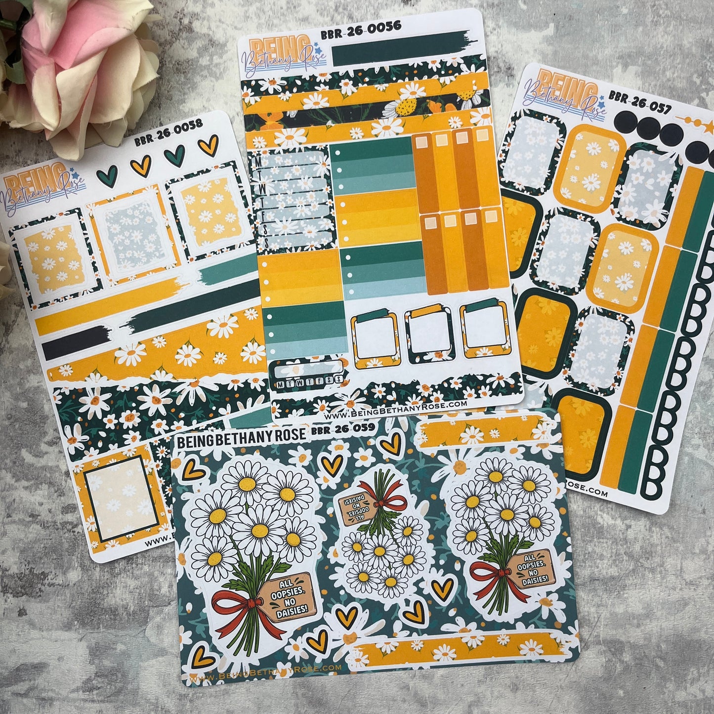 All oopsies no daisies sticker kit (KIT26056)