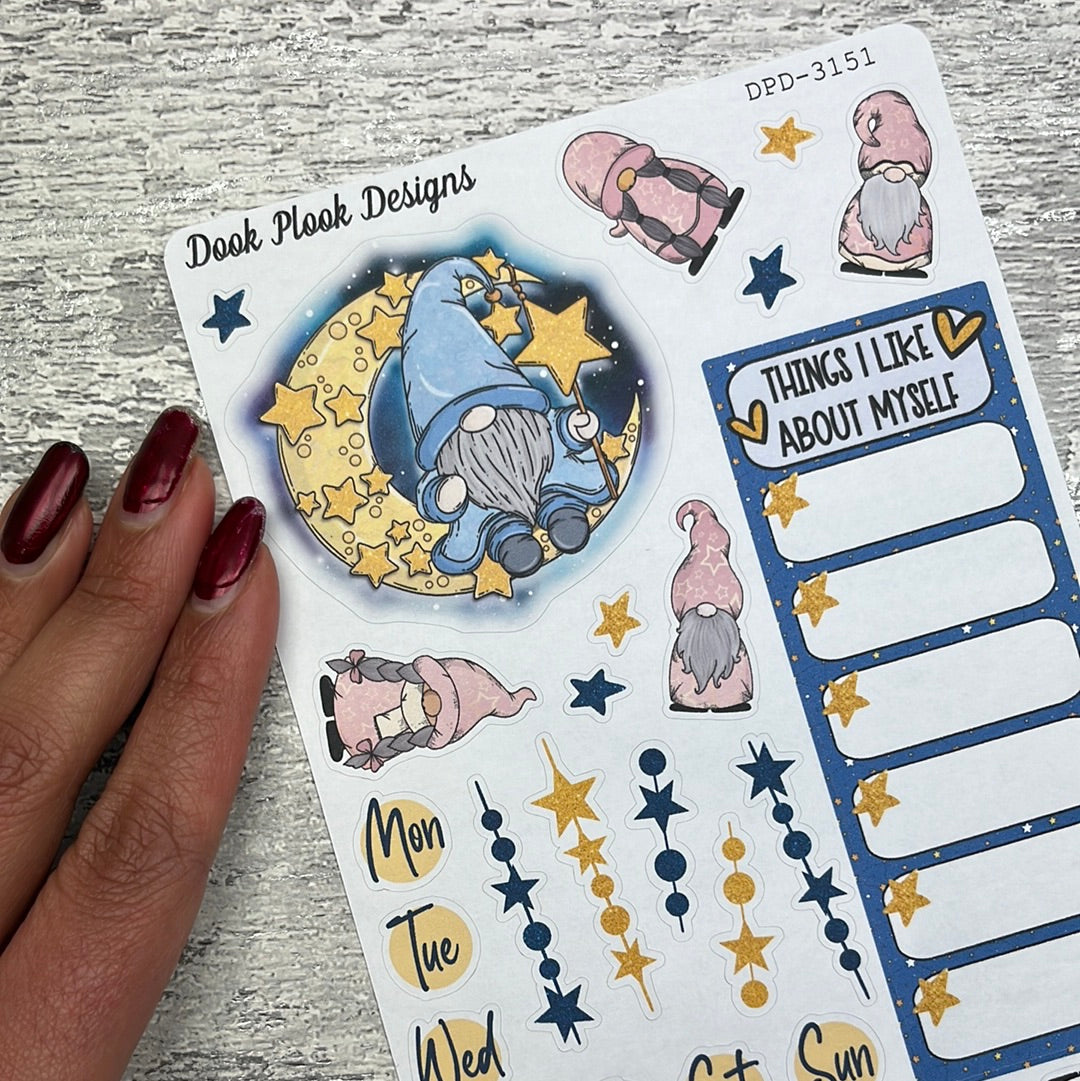 Luna Gonk journalling planner stickers (DPD3151)