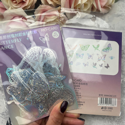 Overstock - Holo Stickers - Butterfly Dance