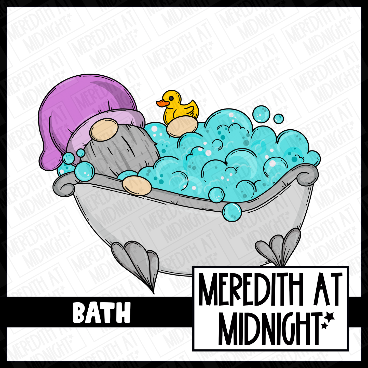 Bath Gonk - Individual Gonk Clipart