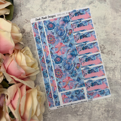 One sheet week planner stickers - Mirabelle co-ord (2026081)