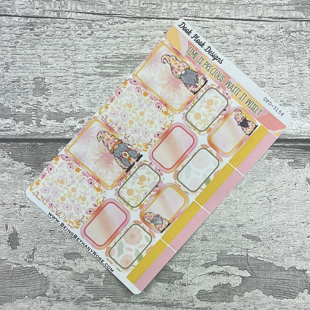 Chelsea Gonk Journalling box planner stickers (DPD3154)