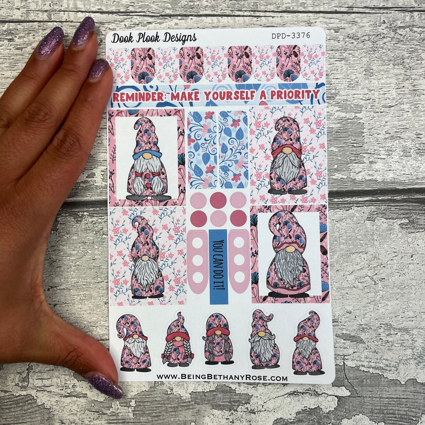 Kirsten Gonk functional stickers  (DPD3376)