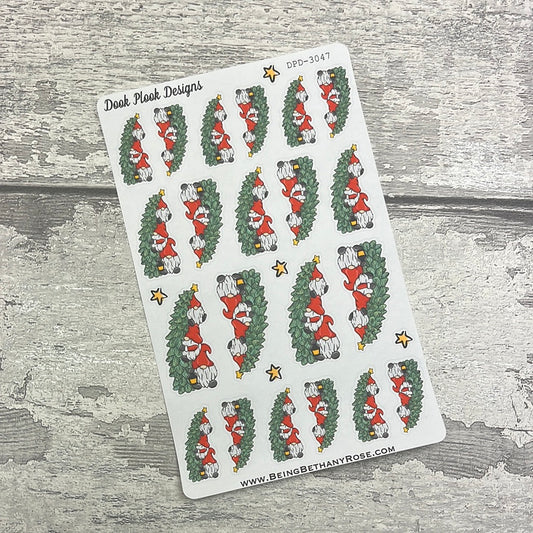 Oh Christmas Tree Gonk Character Stickers (DPD-3047)