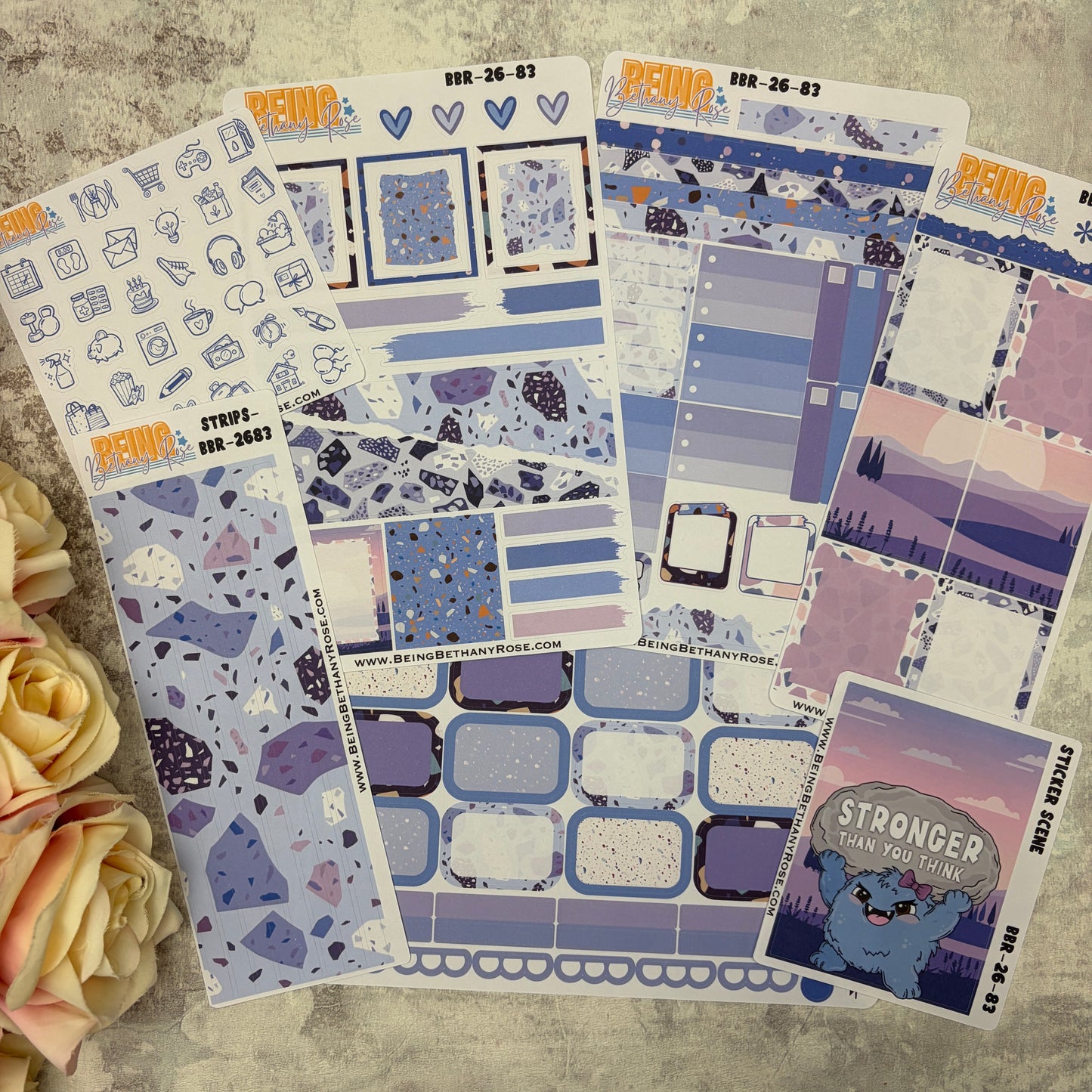 Stronger than you think sticker kit (KIT2683)