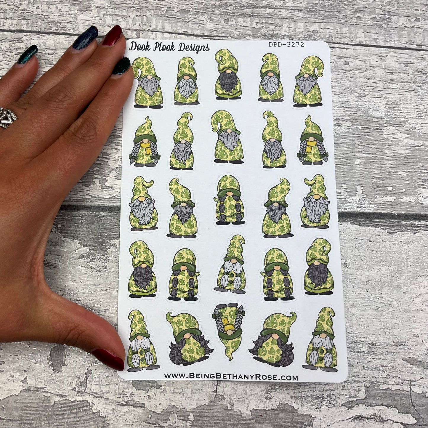 Monica Gonk Character Stickers Mixed (DPD-3272)