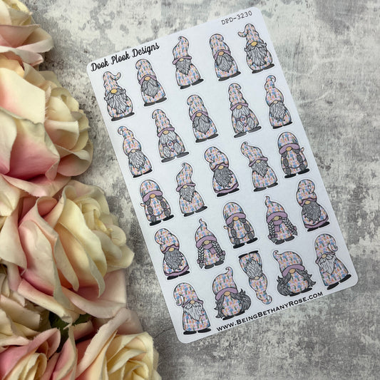 Lucy Spring Picnic Gonk Character Stickers Mixed (DPD-3430)