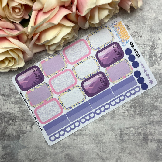 Margot boxes planner stickers (BBR-0043)