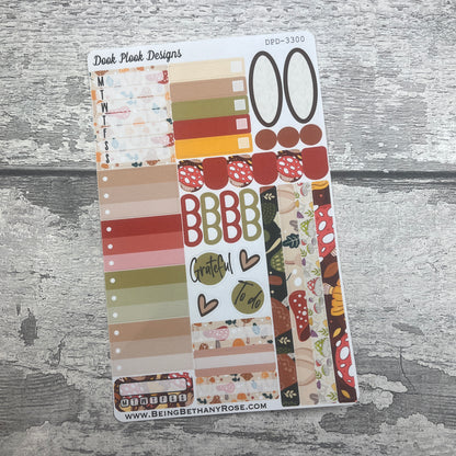 Michone Mushroom Gonk functional planner stickers (DPD3300)