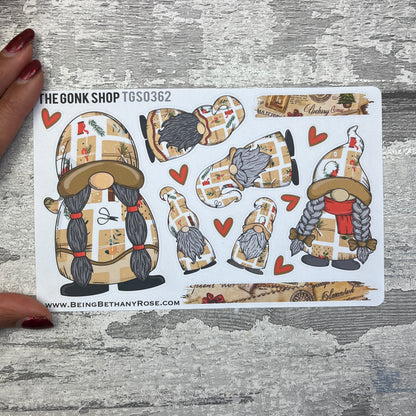 Christina - Christmas Mail Gonk Stickers (TGS0362)