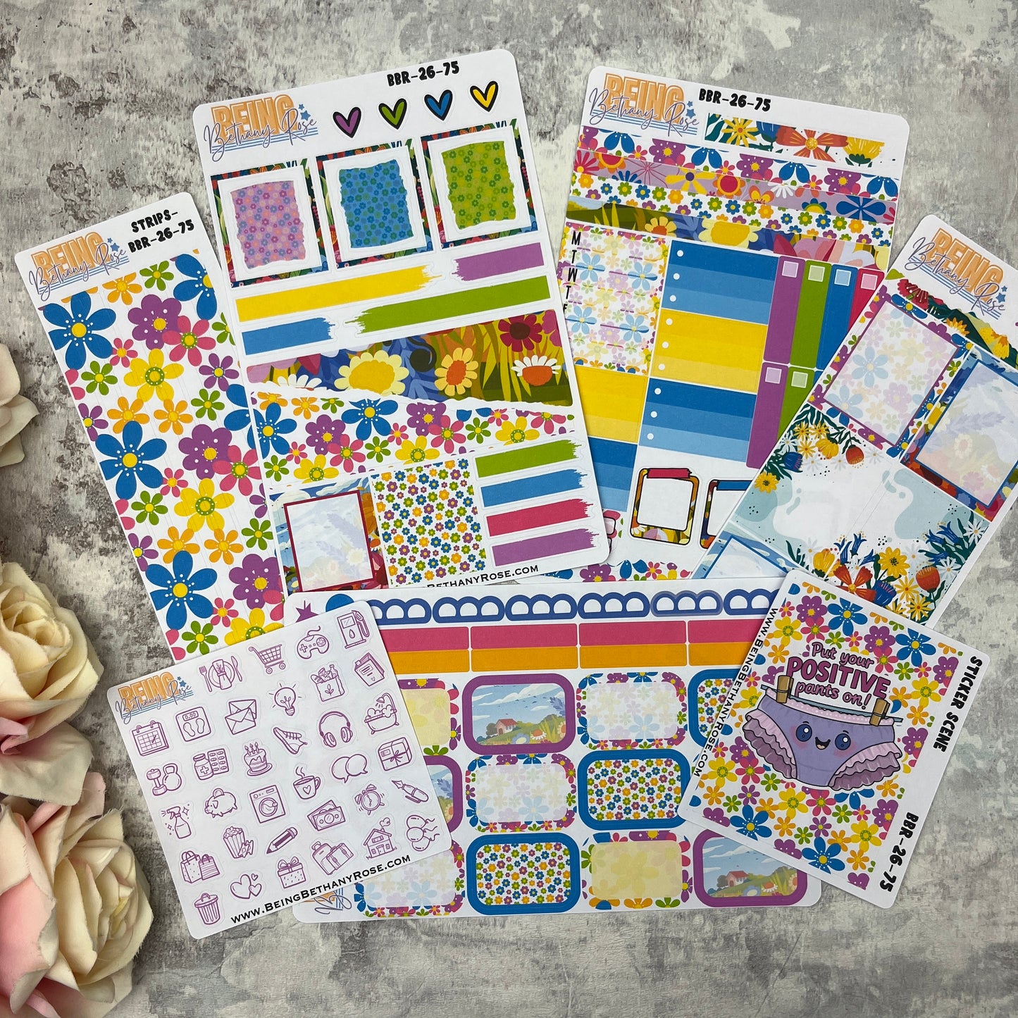 Put your positive pants on sticker kit (KIT26075)