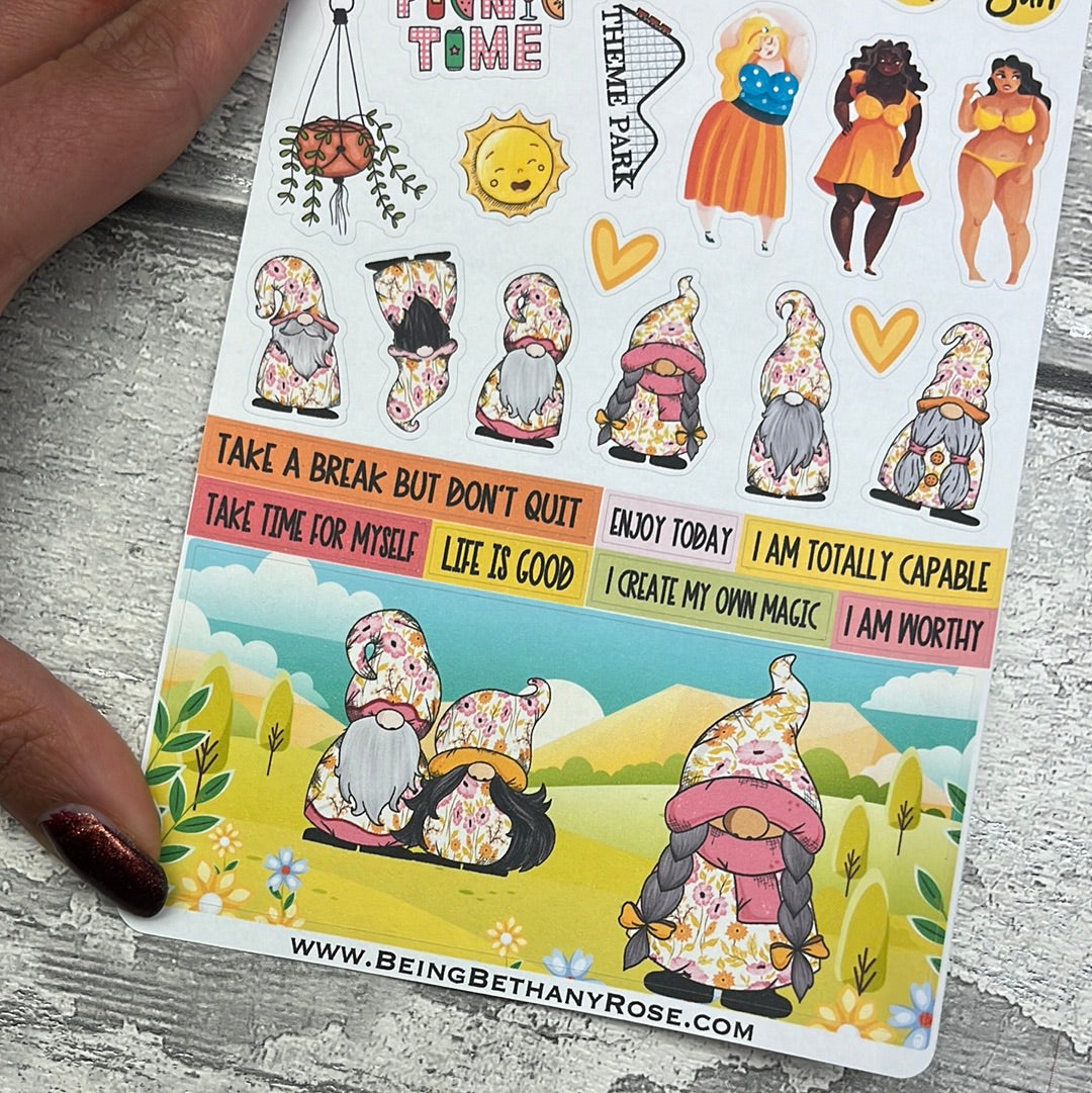 Chelsea Gonk Journalling planner stickers (DPD3156)