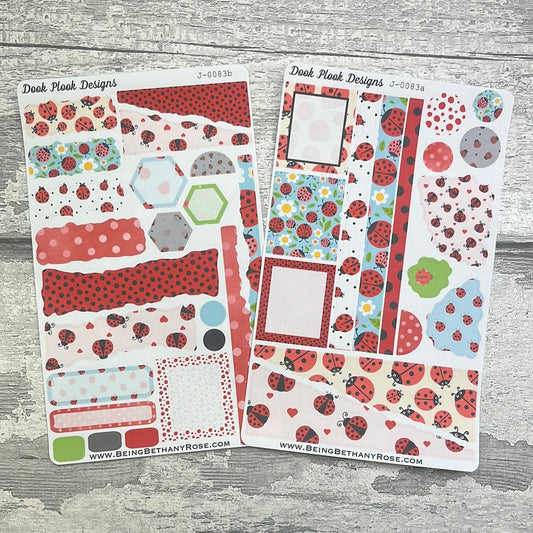 Scrap Journalling - Ruby Ladybird (J0083)