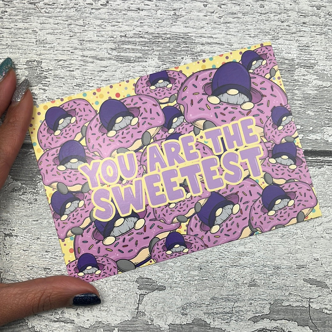 Postcard - You are the sweetest