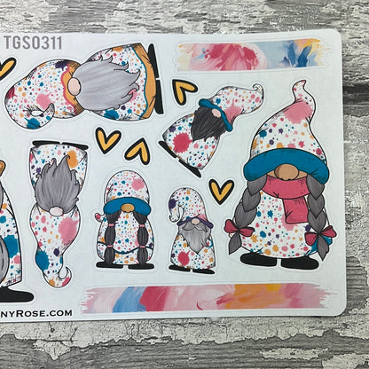 Alana Paint Splodge Gonk Stickers (TGS0311)