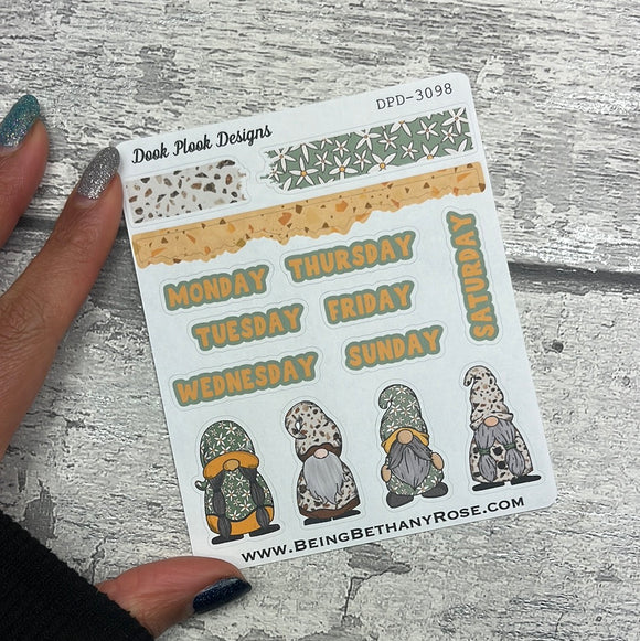 Sage - Journal Day and Character Stickers (DPD3098)