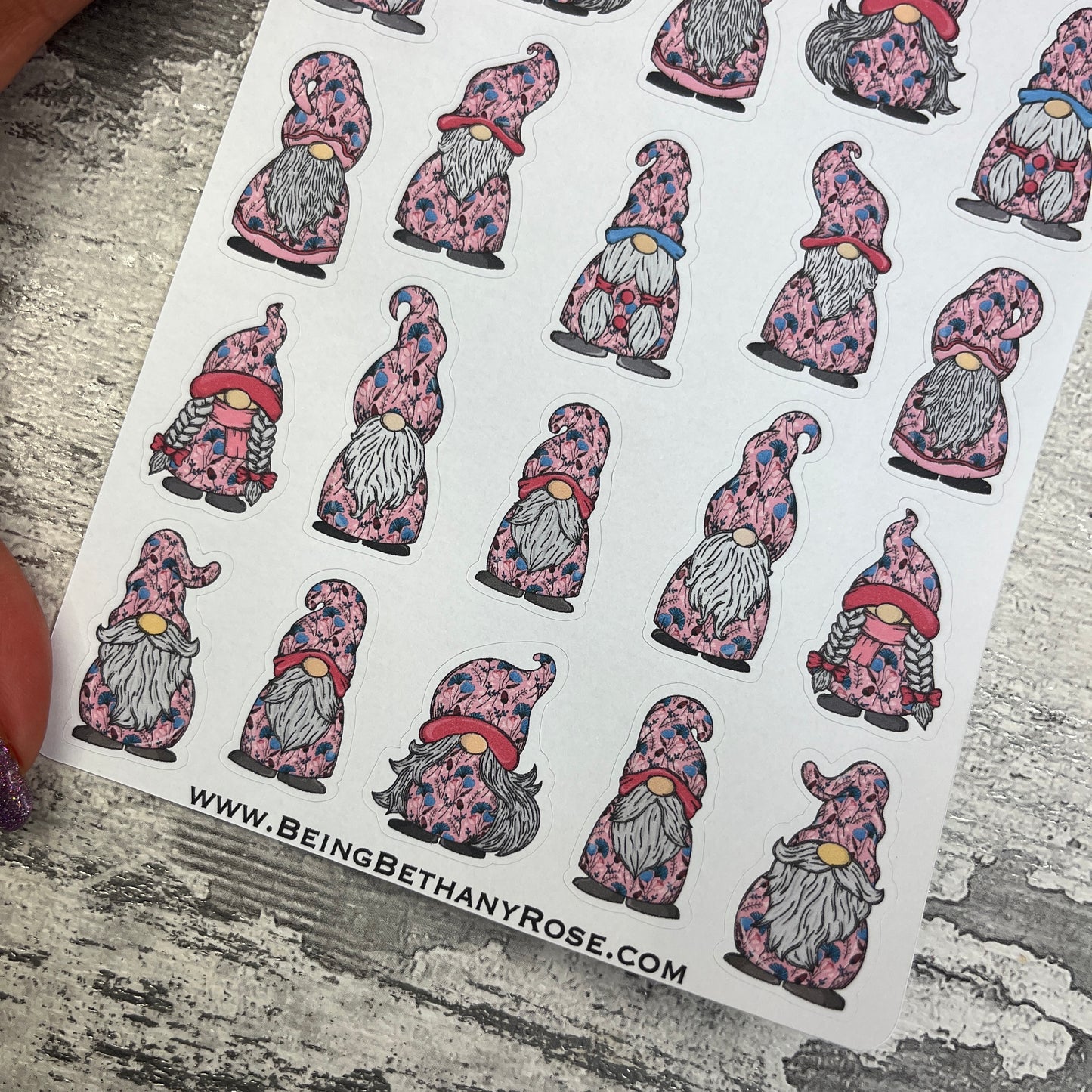 Kirsten Gonk Character Stickers Mixed (DPD-3372)