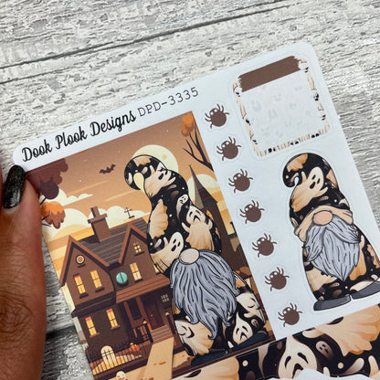 Gloria Ghost Halloween Gonk journalling planner stickers (DPD3335)