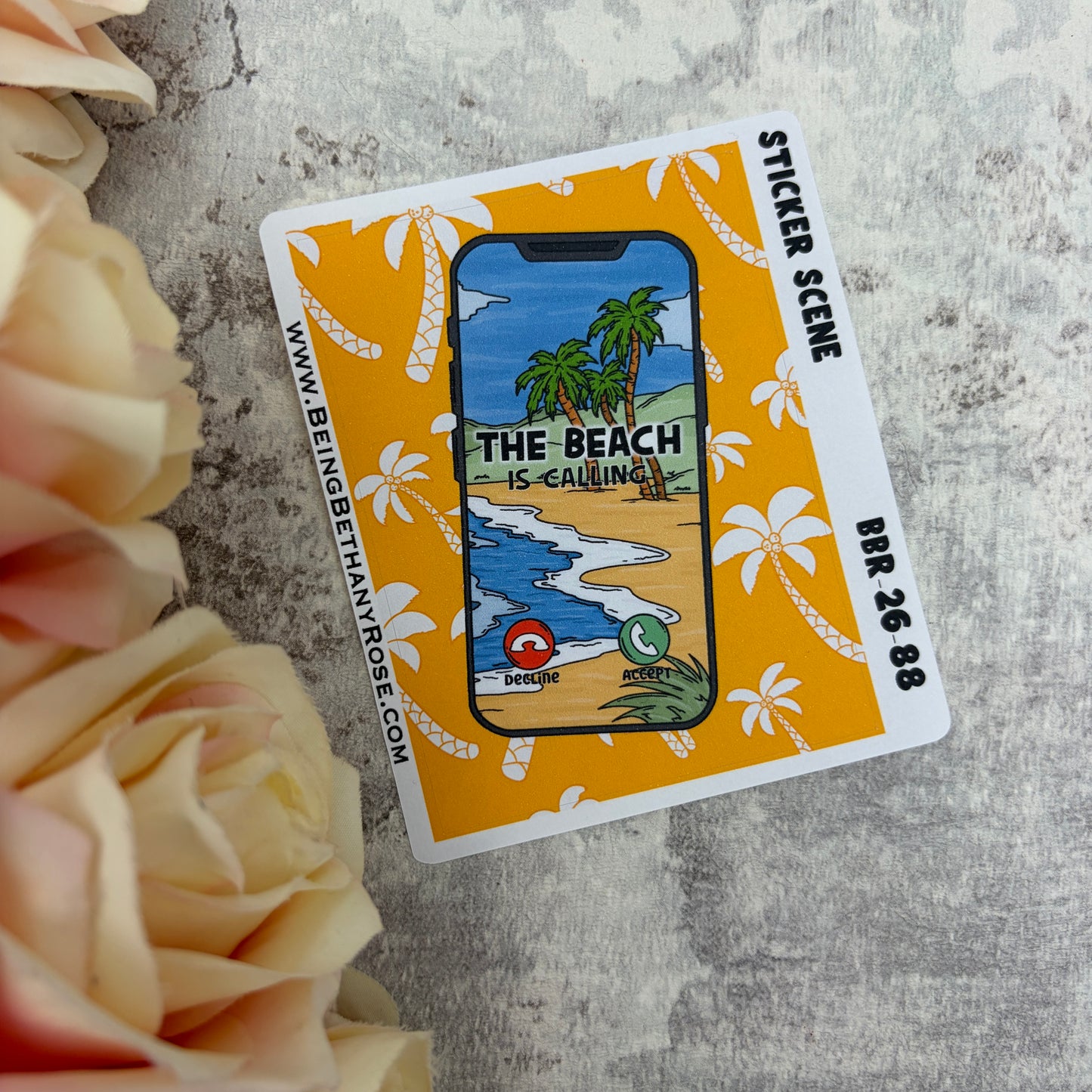 The sea is calling sticker kit (KIT2688)