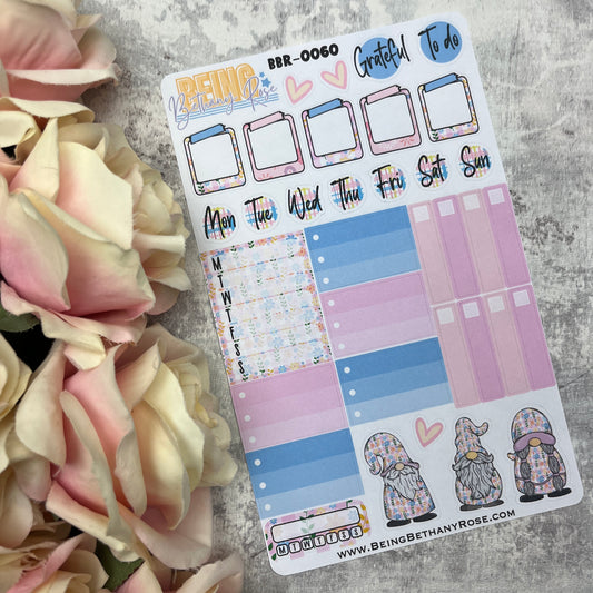 Lucy Spring Picnic functional planner stickers (BBR-0060)