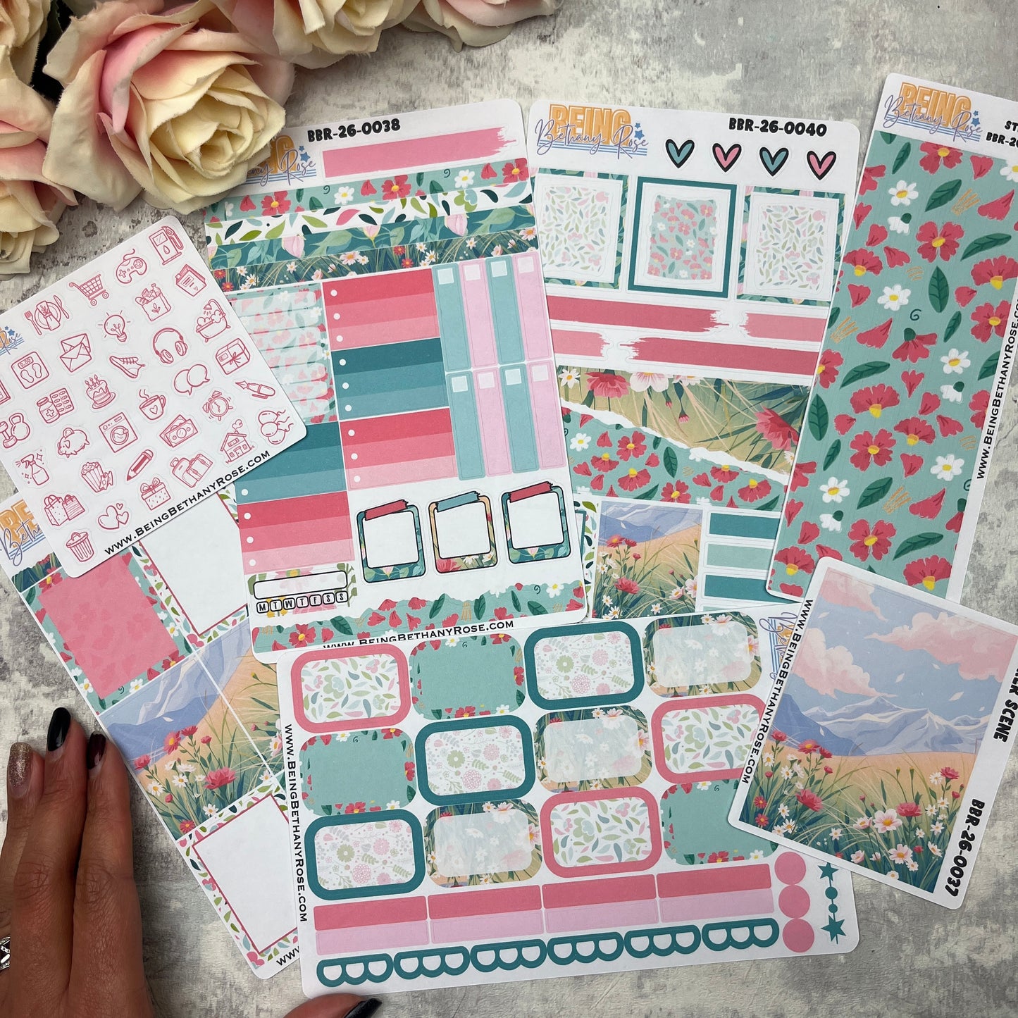 Follow your plan not your mood sticker kit (KIT26035)