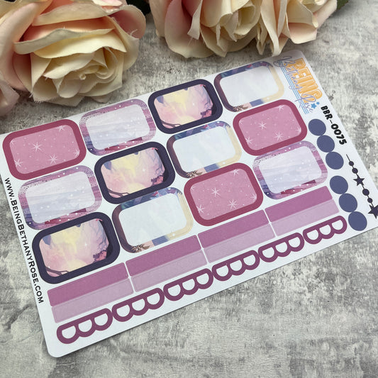 Shay Fairy Magic boxes planner stickers (BBR-0075)