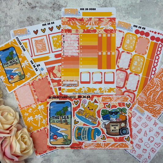 The sea is calling sticker kit (KIT2688)