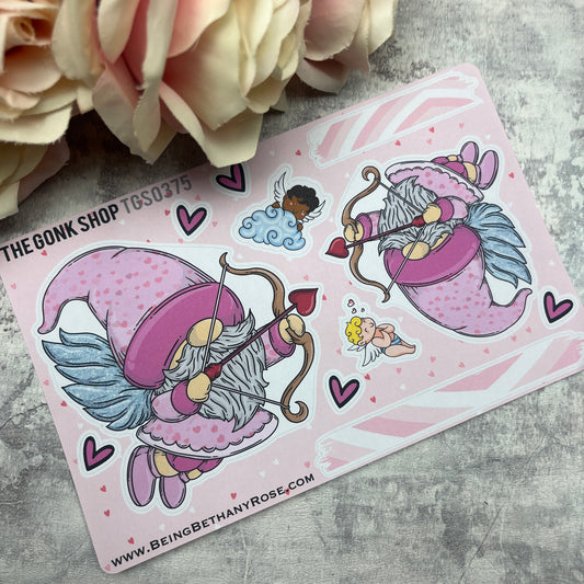 Joy Cupid Valentines Gonk Stickers (TGS0375)