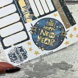 2024 New Year - Journalling planner stickers (DPD3058)