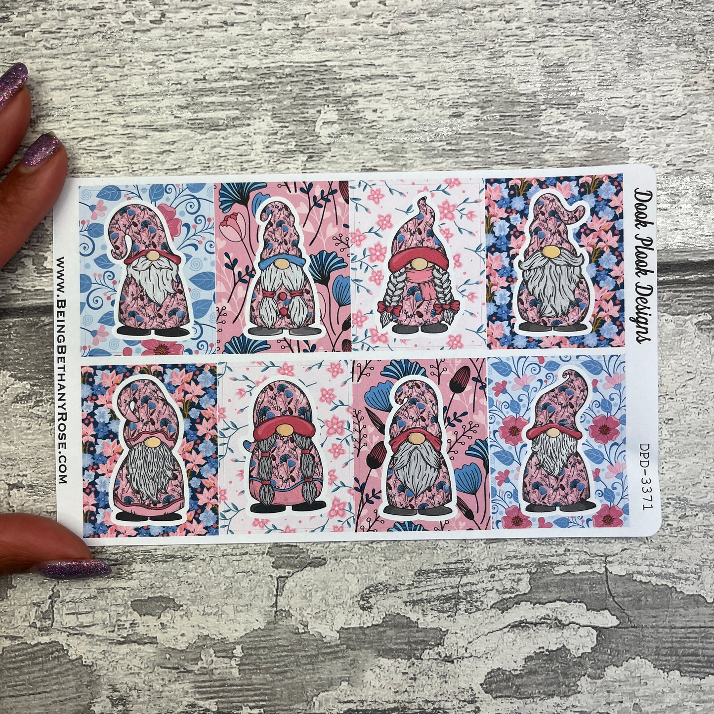 Kirsten Gonk full box stickers (DPD3371)