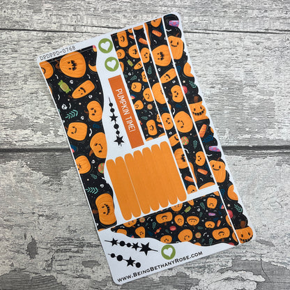 (0768) Passion Planner Daily Wave stickers - Annabelle Halloween