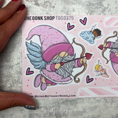 Joy Cupid Valentines Gonk Stickers (TGS0375)