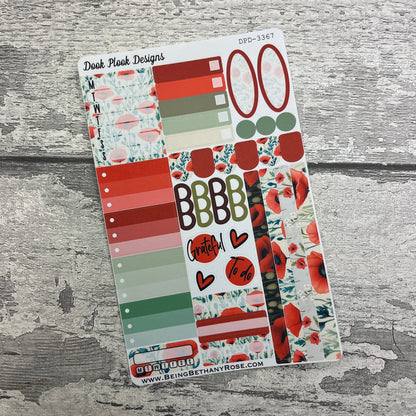 Poppy Gonk functional planner stickers (DPD3367)