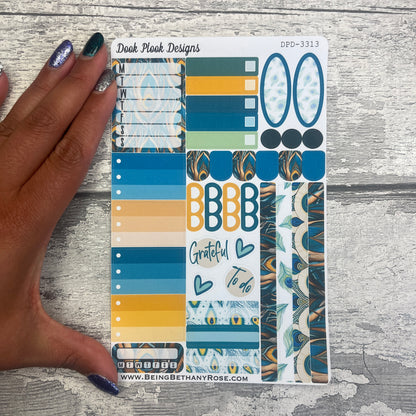 Penelope Peacock Gonk functional planner stickers (DPD3313)