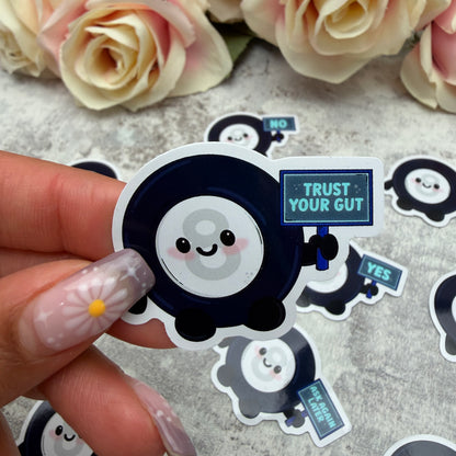 Mystic 8 ball prophecy - vinyl sticker (LLU019-30)