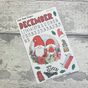December Journal planner stickers (DPD3040)