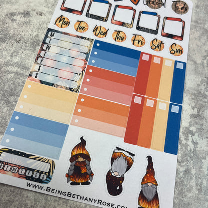 Bonfire Night fireworks functional planner stickers (BBR-00125)