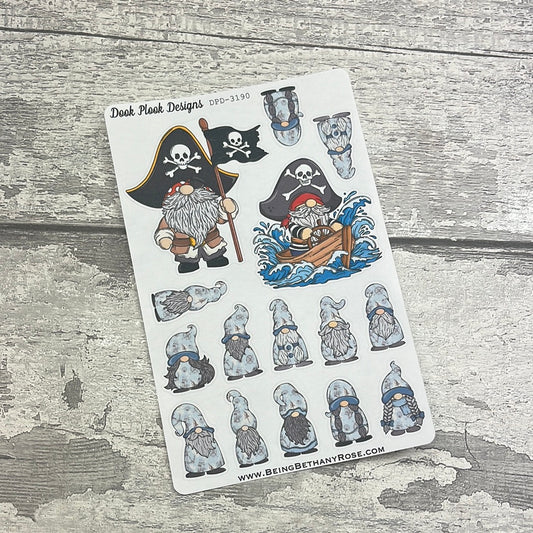 Marina Pirate Gonk Character Stickers Mixed (DPD-3190)