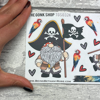 Marina Pirate Flag Gonk Stickers (TGS0324)